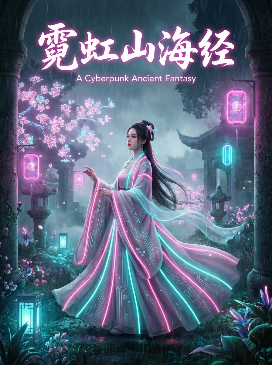 完美世界免费观看全集 古风奇缘短剧 - 霓虹山海经海报